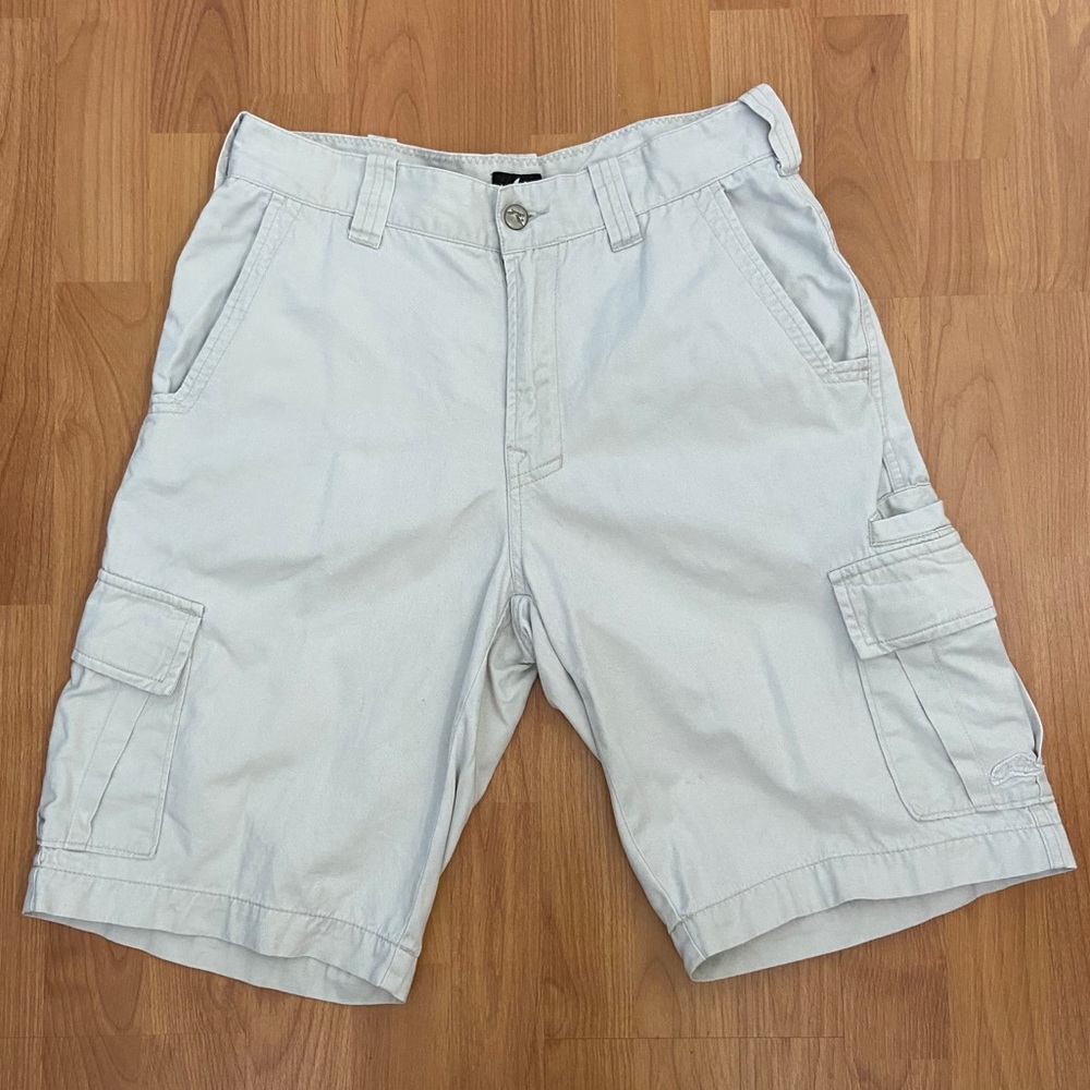 Vintage Rusty Men’s Y2K Logo Baggy Cargo Shorts Size 30